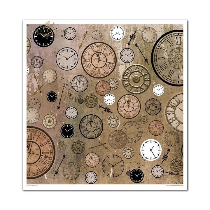 Scrapbookingpapier SLS-003 ''Steampunk''