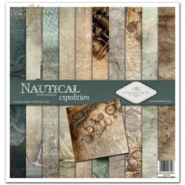 Scrapbookingpapier SLS-004 ''Nautische expeditie''