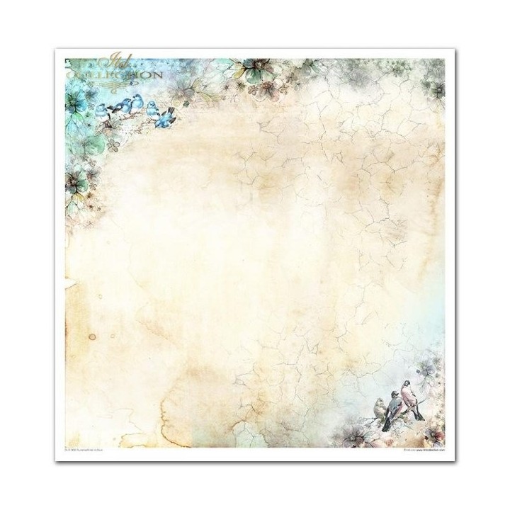 Scrapbookingpapier SLS-006 ''Zomer in blauw''