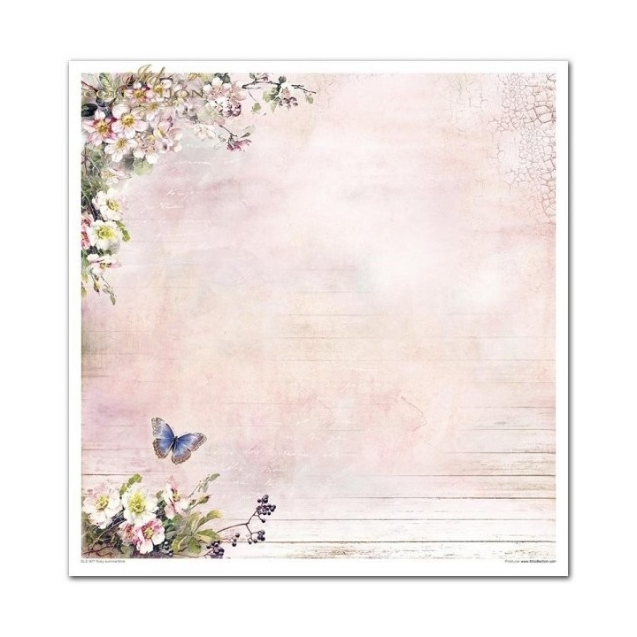 Scrapbookingpapier SLS-007 ''Rosy Summertime''