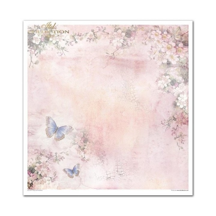 Scrapbookingpapier SLS-007 ''Rosy Summertime''