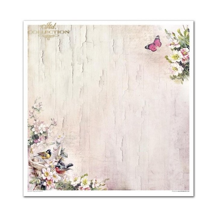 Scrapbookingpapier SLS-007 ''Rosy Summertime''