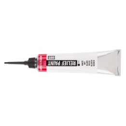 Amsterdam Reliëf Verf Tube Wit 100 20ml
