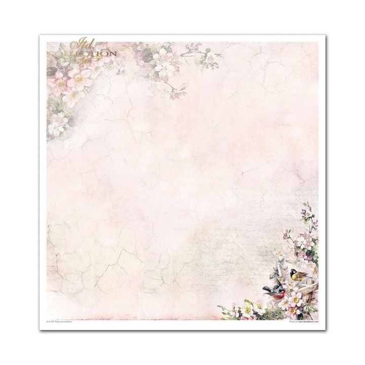 Scrapbookingpapier SLS-007 ''Rosy Summertime''