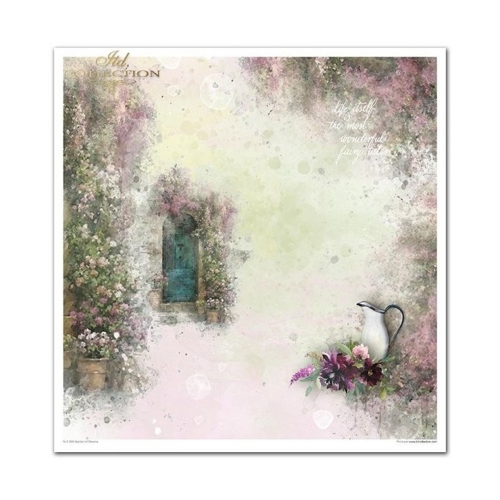 Scrapbookingpapier SLS-009 ''Tuin der Dromen''