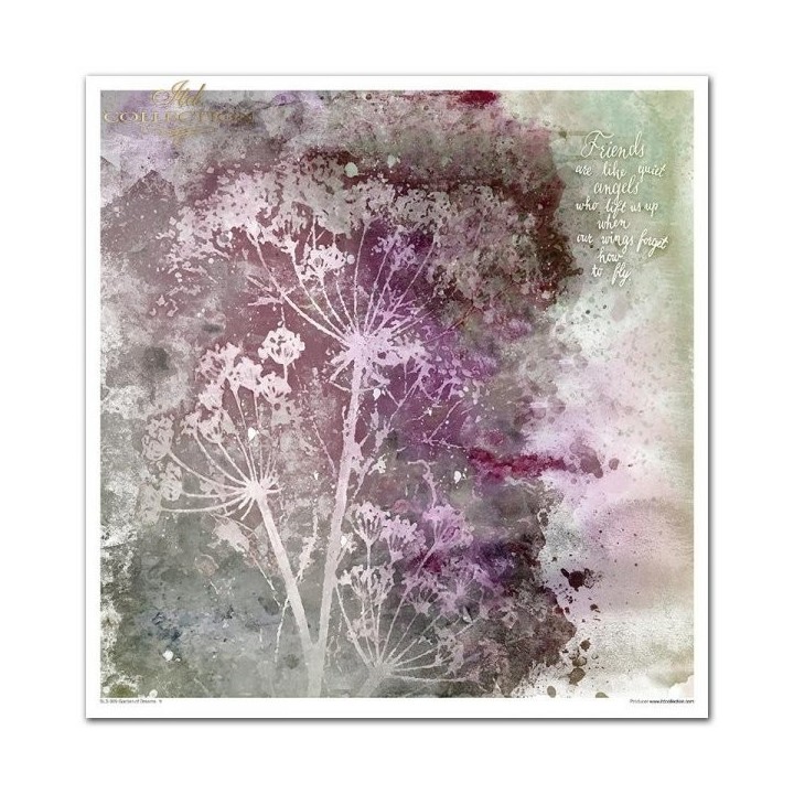 Scrapbookingpapier SLS-009 ''Tuin der Dromen''