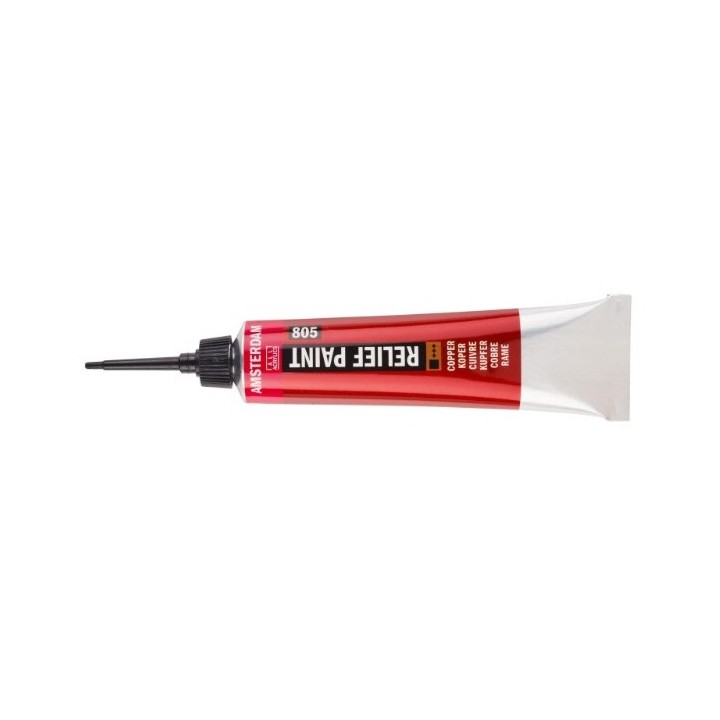 Amsterdam Reliëf Verf Tube Koper 805 20ml