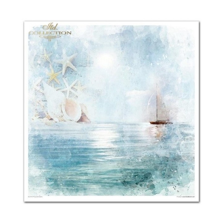 Scrapbookingpapier SLS-010 ''Tropische dromen''