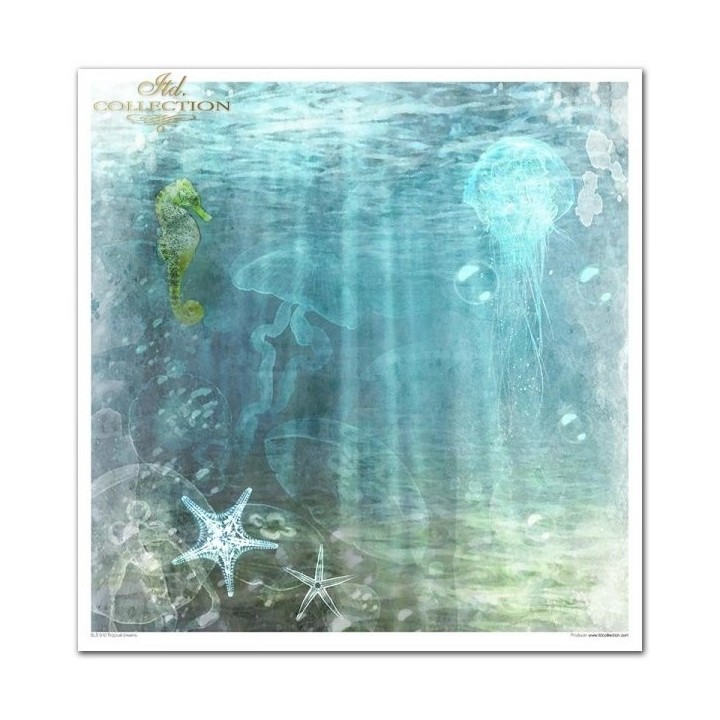 Scrapbookingpapier SLS-010 ''Tropische dromen''