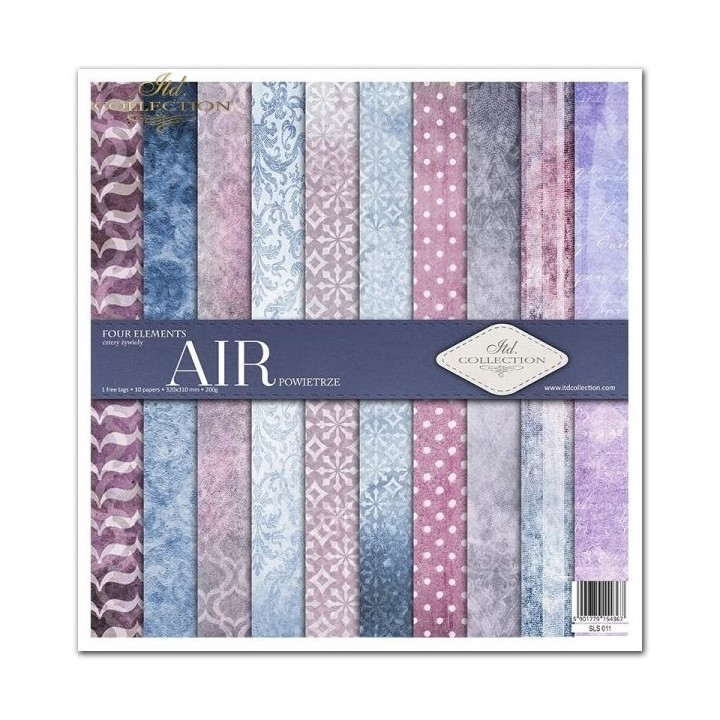 Scrapbookingpapier SLS-011 ''Vier elementen - Lucht''