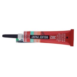Amsterdam Reliëf Verf Tube Donkerrood 302 20ml