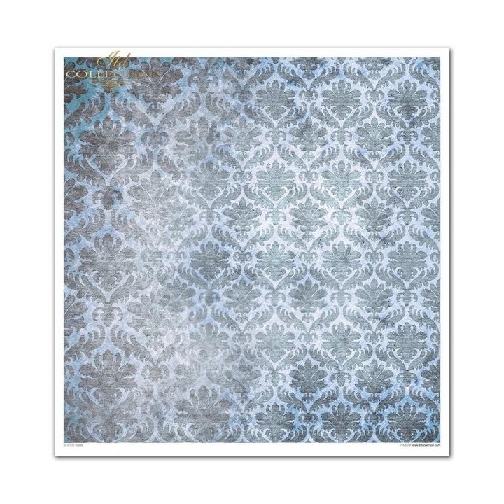 Scrapbookingpapier SLS-012 ''Vier elementen - Water''