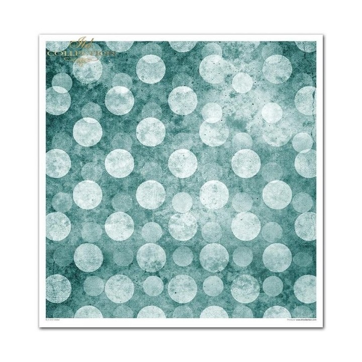 Scrapbookingpapier SLS-012 ''Vier elementen - Water''