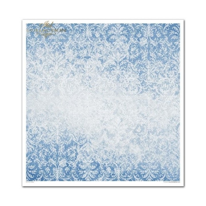 Scrapbookingpapier SLS-012 ''Vier elementen - Water''