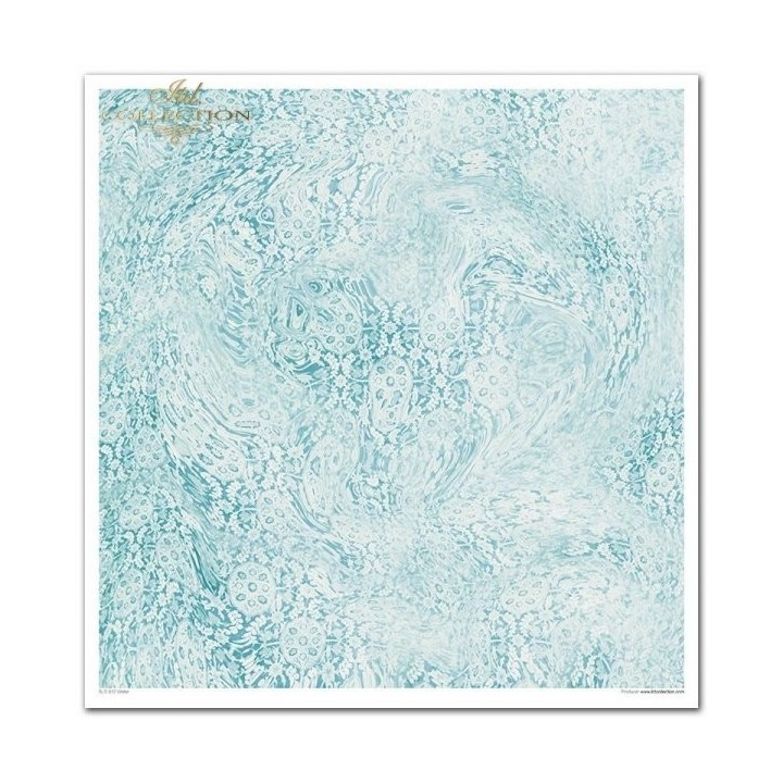 Scrapbookingpapier SLS-012 ''Vier elementen - Water''