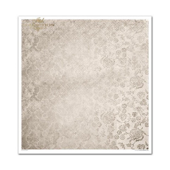 Scrapbookingpapier SLS-013 ''Vier elementen - Aarde''