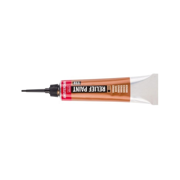 Amsterdam Reliëf Verf Tube Brons 811 20ml