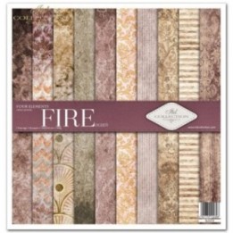 Scrapbookingpapier SLS-014 ''Vier elementen - Vuur''