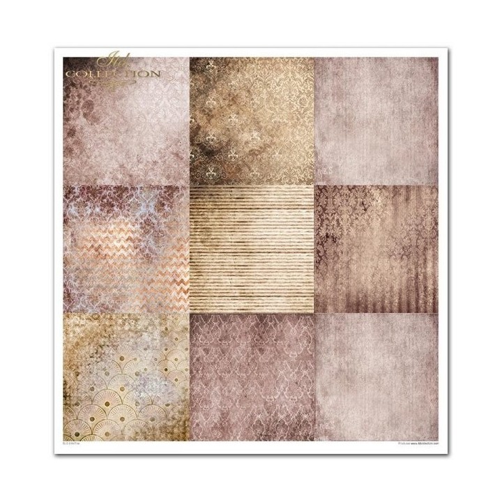 Scrapbookingpapier SLS-014 ''Vier elementen - Vuur''