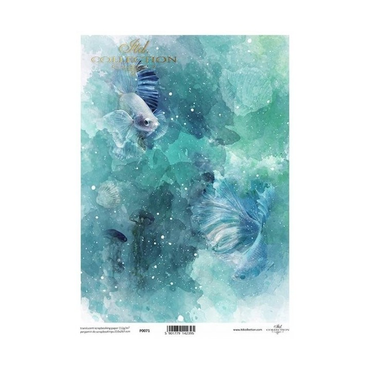Translucent scrapbookpapier P0071