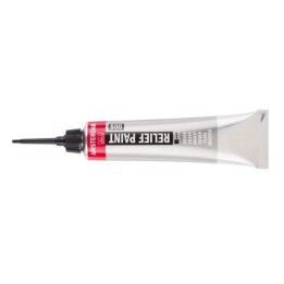 Amsterdam Reliëf Verf Tube Zilver 800 20ml