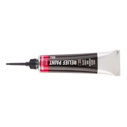 Amsterdam Reliëf Verf Tube Zwart 700 20ml