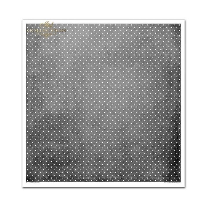 Scrapbookingpapier SLS-015 ''Retro polka dots''