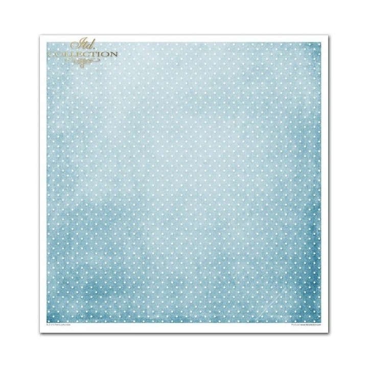 Scrapbookingpapier SLS-015 ''Retro polka dots''