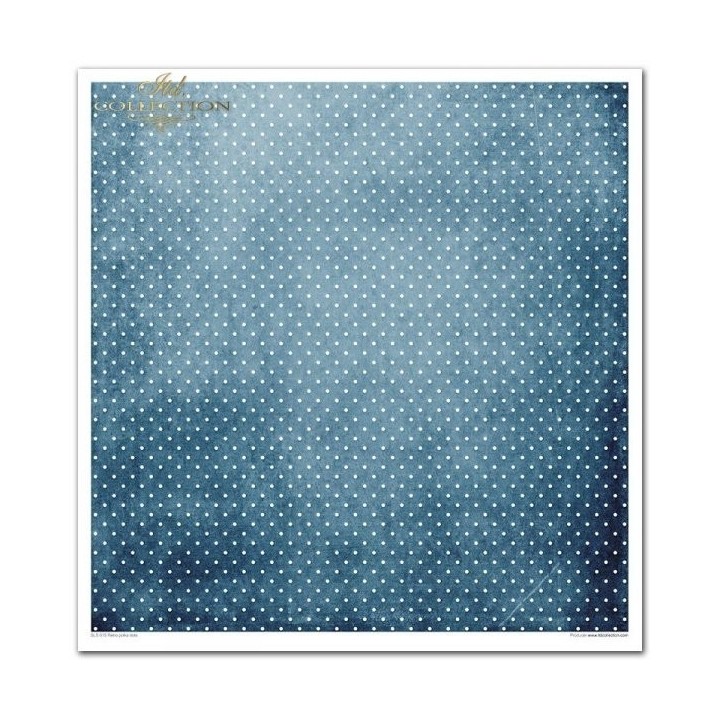 Scrapbookingpapier SLS-015 ''Retro polka dots''