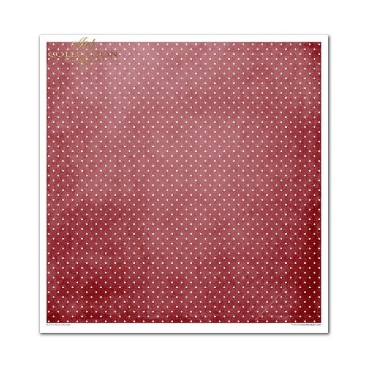 Scrapbookingpapier SLS-015 ''Retro polka dots''