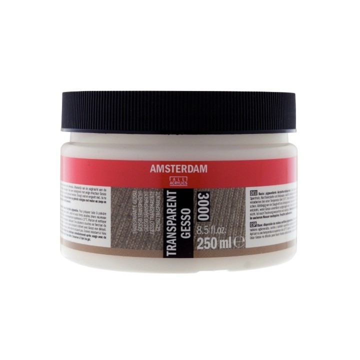 Amsterdam Gesso Transparant 3000 Pot 250ml