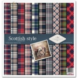 Scrapbookingpapier SLS-017 ''Schotse stijl''