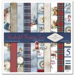 Scrapbookingpapier SLS-018 ''Wonderful Christmas Time''