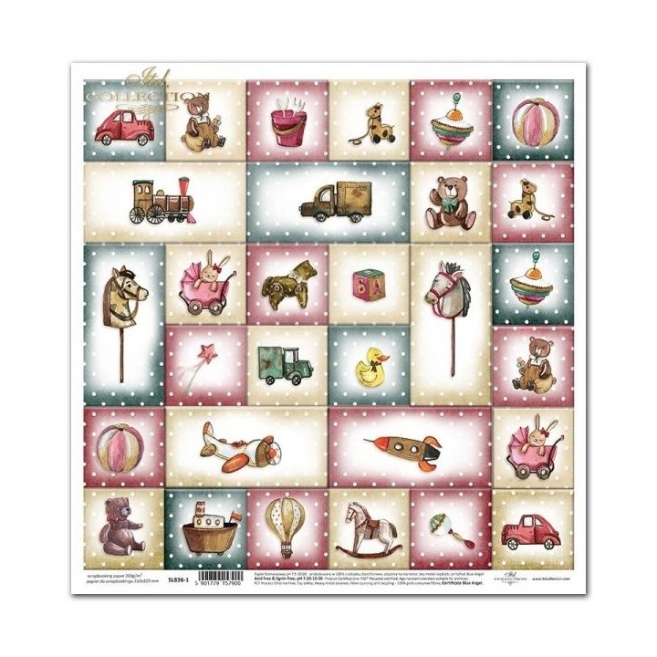 scrapbookpapier SL0836