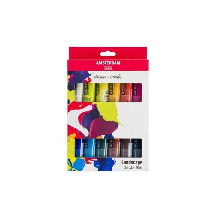 Amsterdam Standard Series Acrylic Paint Landscape Set 12x20ml