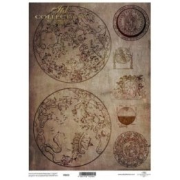 Translucent scrapbookingpapier P0072