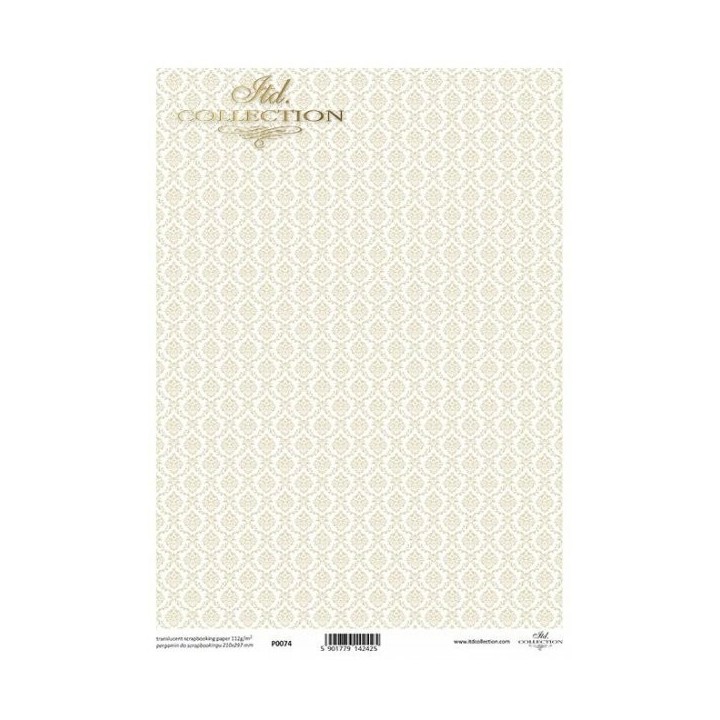Translucent scrapbookpapier P0074