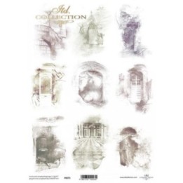 Translucent scrapbookpapier P0075