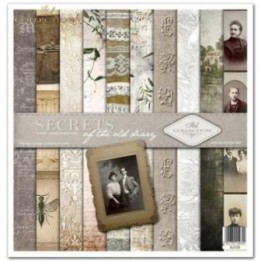 Scrapbookingpapier SLS-025 ''Geheimen van het oude dagboek''