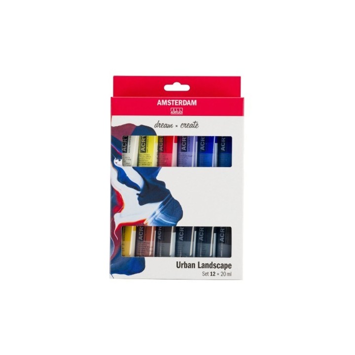 Amsterdam Standard Series Acrylic Paint Urban Landscape Set 12x20ml
