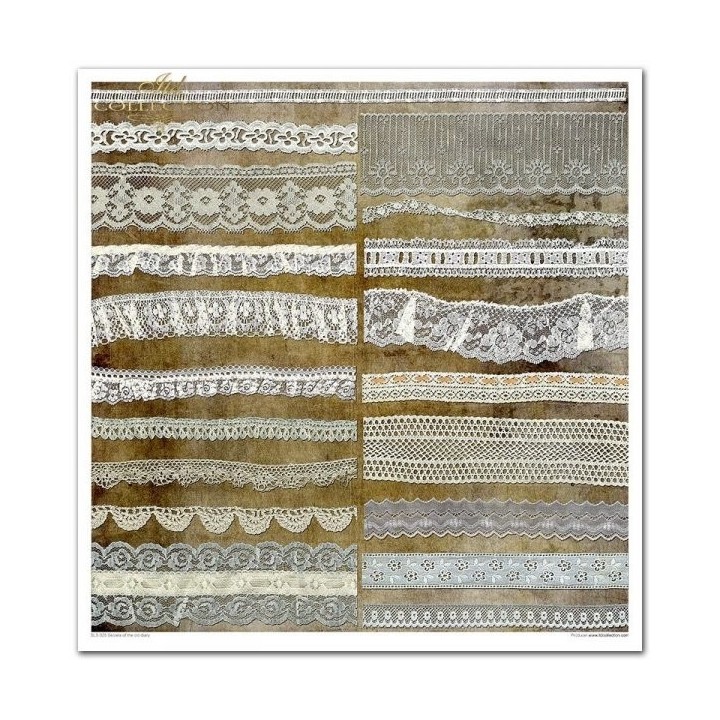 Scrapbookingpapier SLS-025 ''Geheimen van het oude dagboek''