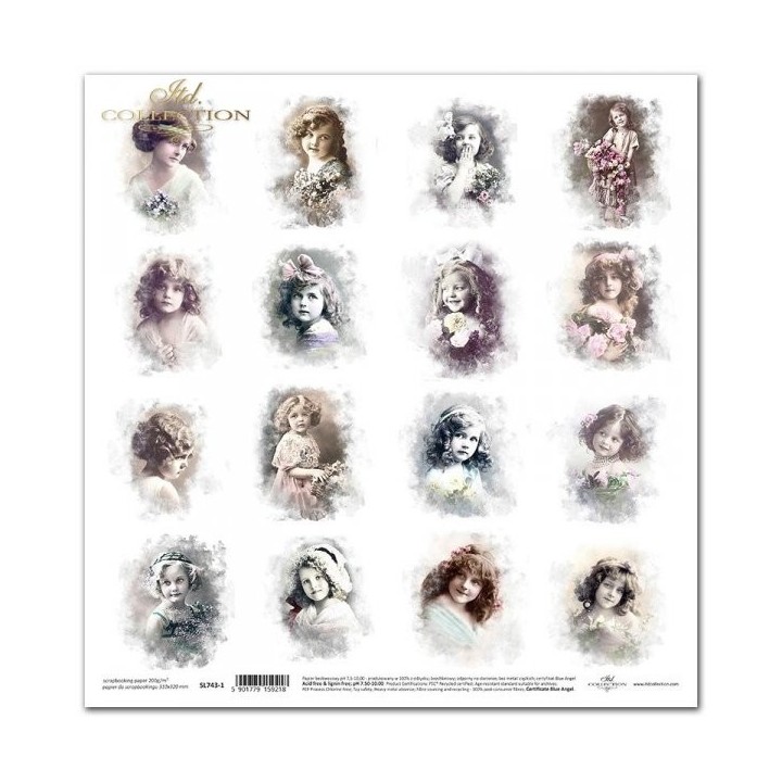 scrapbookpapier SL0743