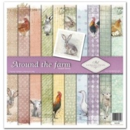Scrapbookingpapier SLS-029 ''Rond de boerderij''
