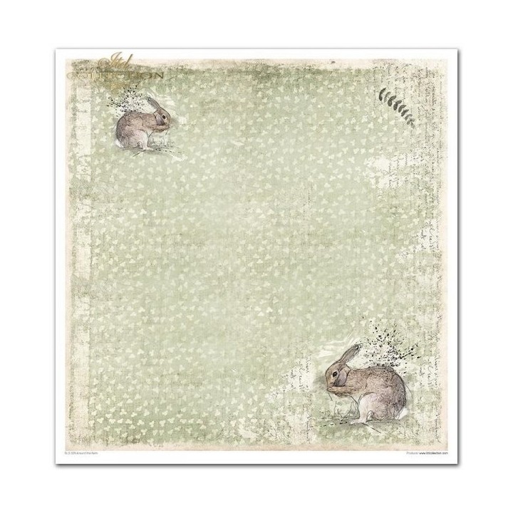 Scrapbookingpapier SLS-029 ''Rond de boerderij''