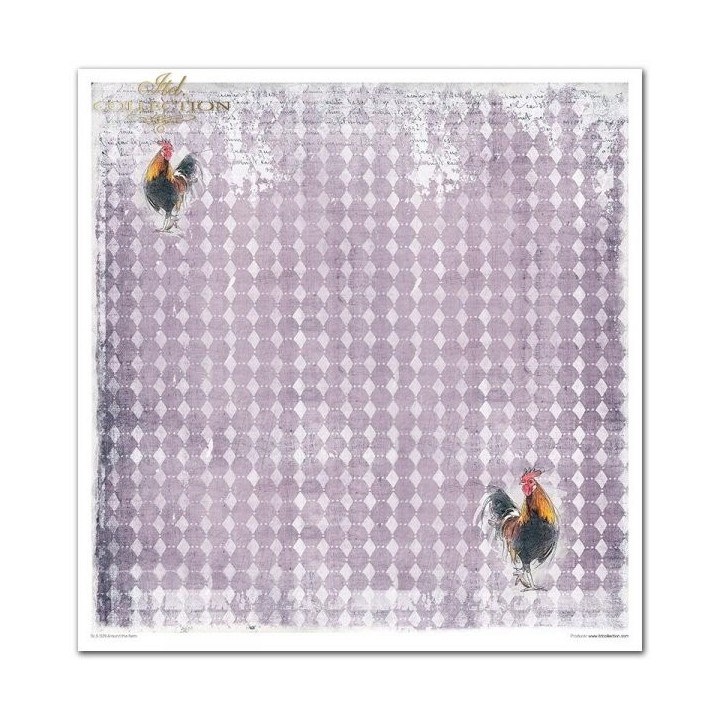 Scrapbookingpapier SLS-029 ''Rond de boerderij''