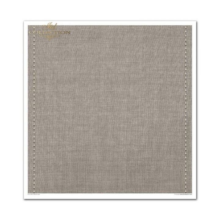 Scrapbookingpapier SLS-026 ''linnen & kant''