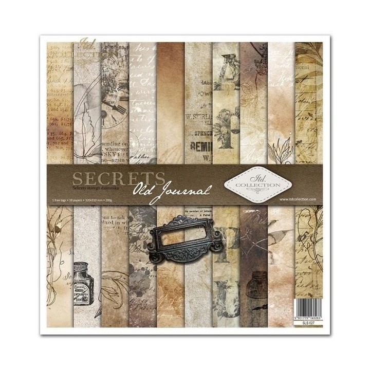 Scrapbookingpapier SLS-027 ''Old Journal''