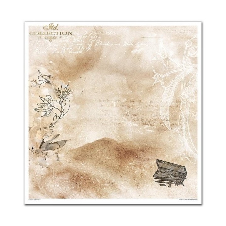 Scrapbookingpapier SLS-027 ''Old Journal''