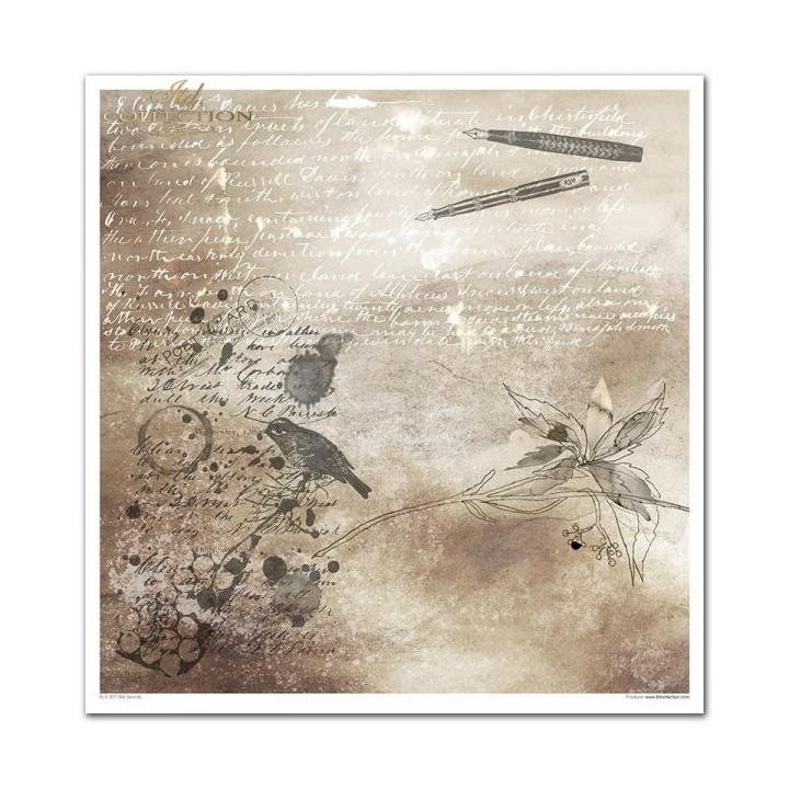Scrapbookingpapier SLS-027 ''Old Journal''