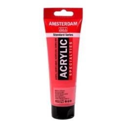 Amsterdam Acrylverf Tube 120ml Metallic Rood 832